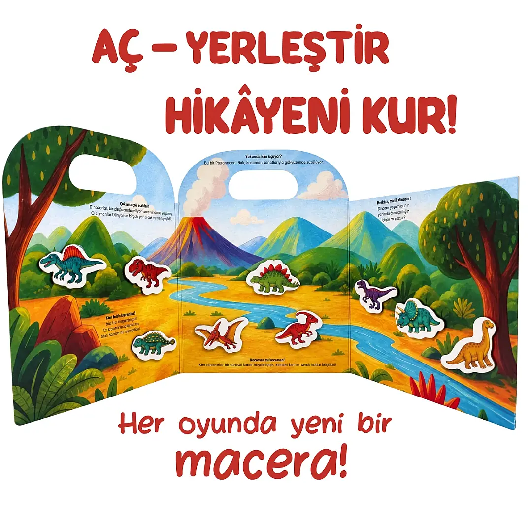 Magnetoria Oyun Çantam Dinozor Macerası - 2