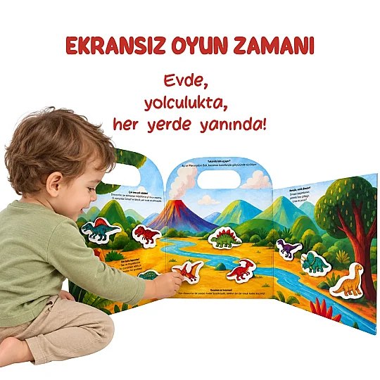 Magnetoria Oyun Çantam Dinozor Macerası - 6