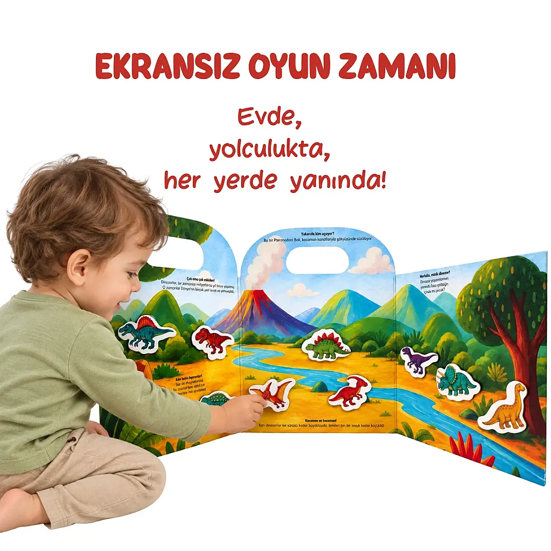 Magnetoria Oyun Çantam Dinozor Macerası - 6